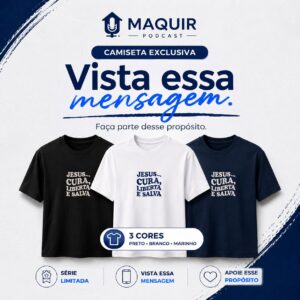 Camiseta Maquir – Exclusiva e edição limitada (UNISSEX)